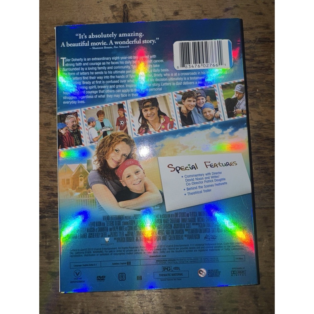 Letters to God (DVD, 2010) NEW - Picture 2 of 2